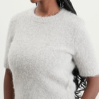 Samsøe Samsøe Women's Sajeanne Knit Top in Light Grey Melange