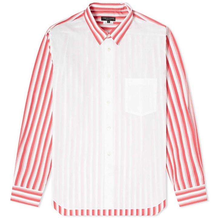 Photo: Comme des Garcons Homme Plus Multi Stripe Sleeve Shirt
