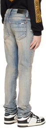 AMIRI Kids Blue Stack Jeans