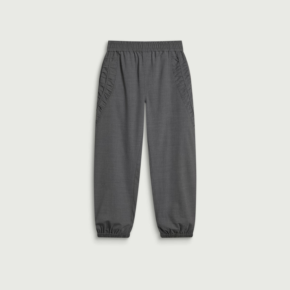Sage Nation Men's Fossil Trouser in Light Grey