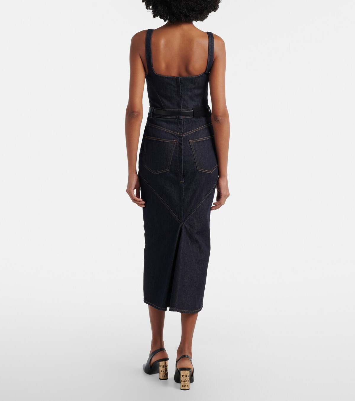 Givenchy Denim bustier dress