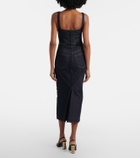 Givenchy Denim bustier dress
