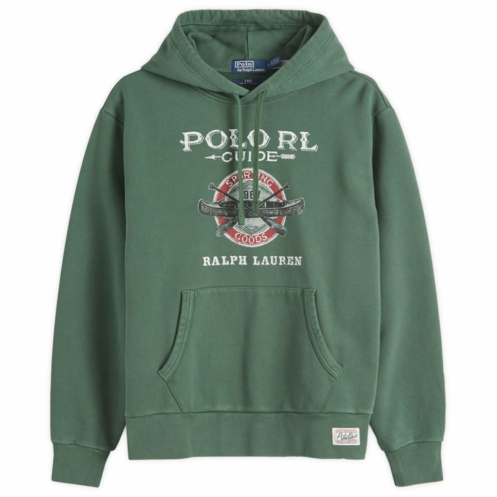 Photo: END. x Polo Ralph Lauren Men's Dry Goods Hoodie in Washed Forest