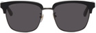 Gucci Black Rectangular Sunglasses