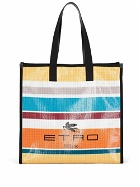 ETRO - Nylon Striped Tote Bag