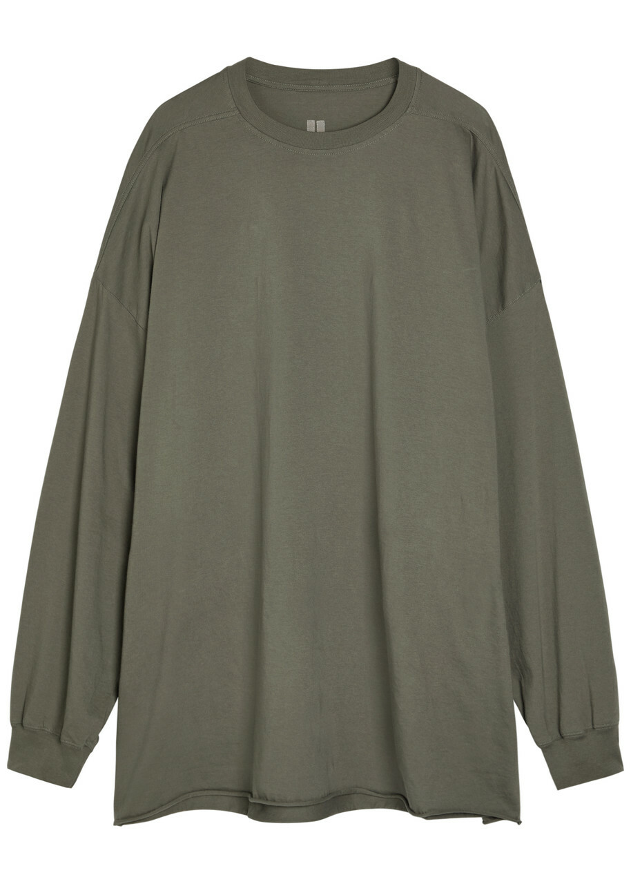 Rick Owens Tommy Cotton T-shirt - Dark Brown - One Size