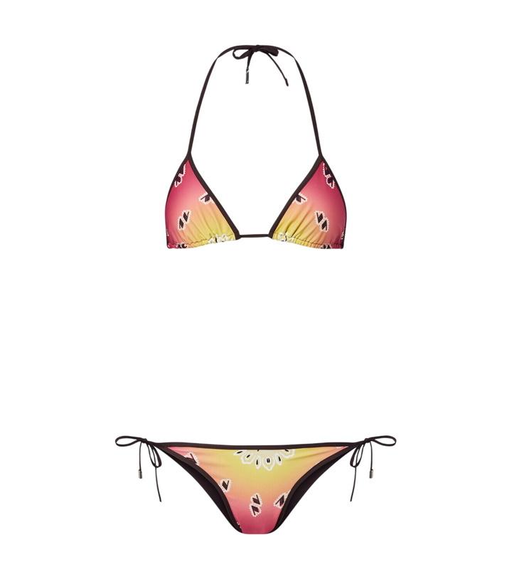 Photo: The Attico Printed bikini