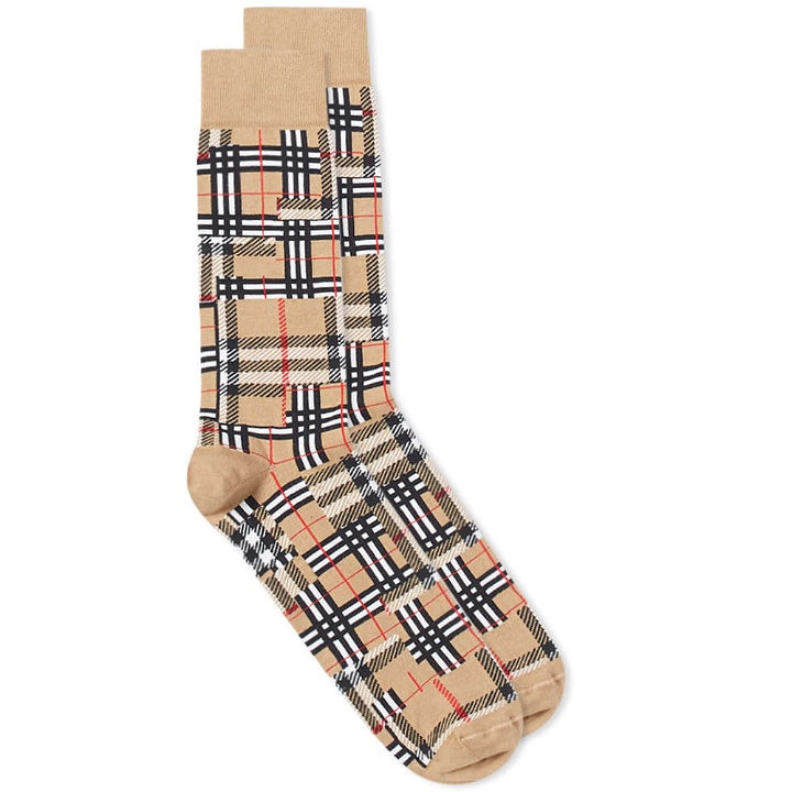 Photo: Burberry Patchwork Check Sock