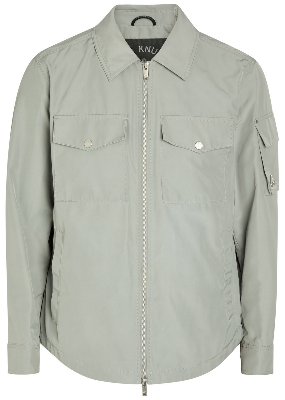 Moose Knuckles Charlesbourg Shell Overshirt Grey