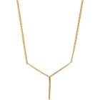 Y/Project Gold Y Necklace
