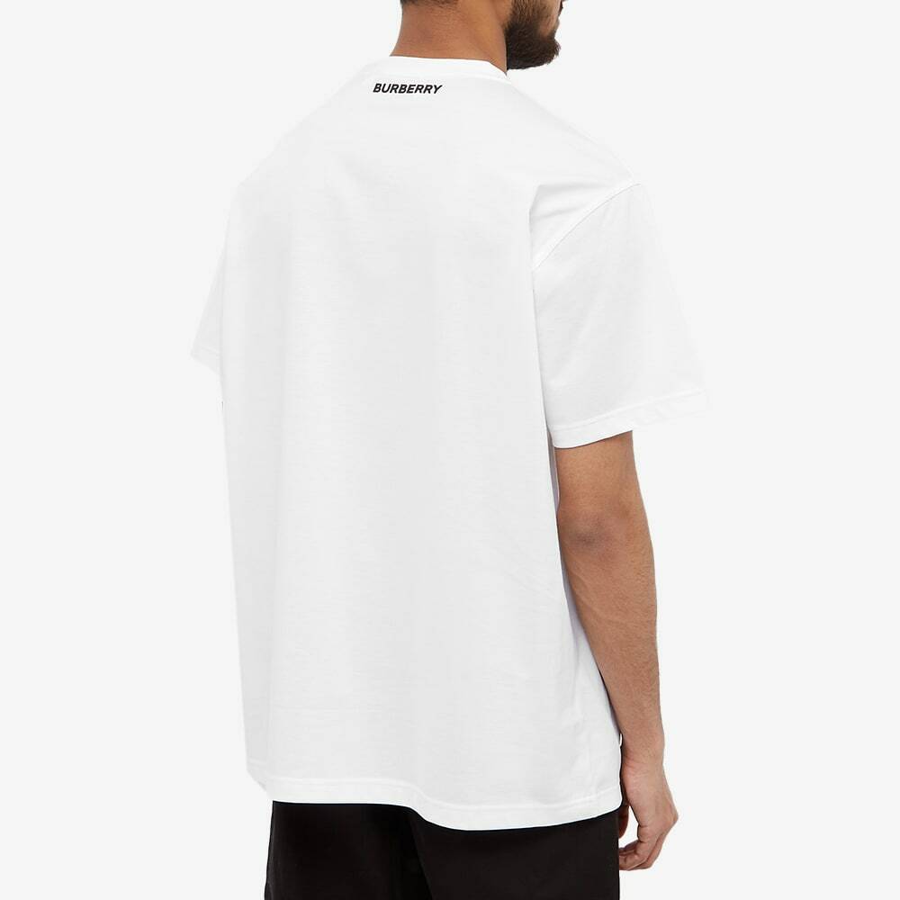 Burberry Men's Swincroft Monster Print T-Shirt in White Burberry