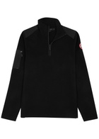 Canada Goose Stormont Half zip Wool Jumper , Jumper, Slips on Black