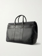 Brunello Cucinelli - Panelled Full-Grain Leather Weekend Bag