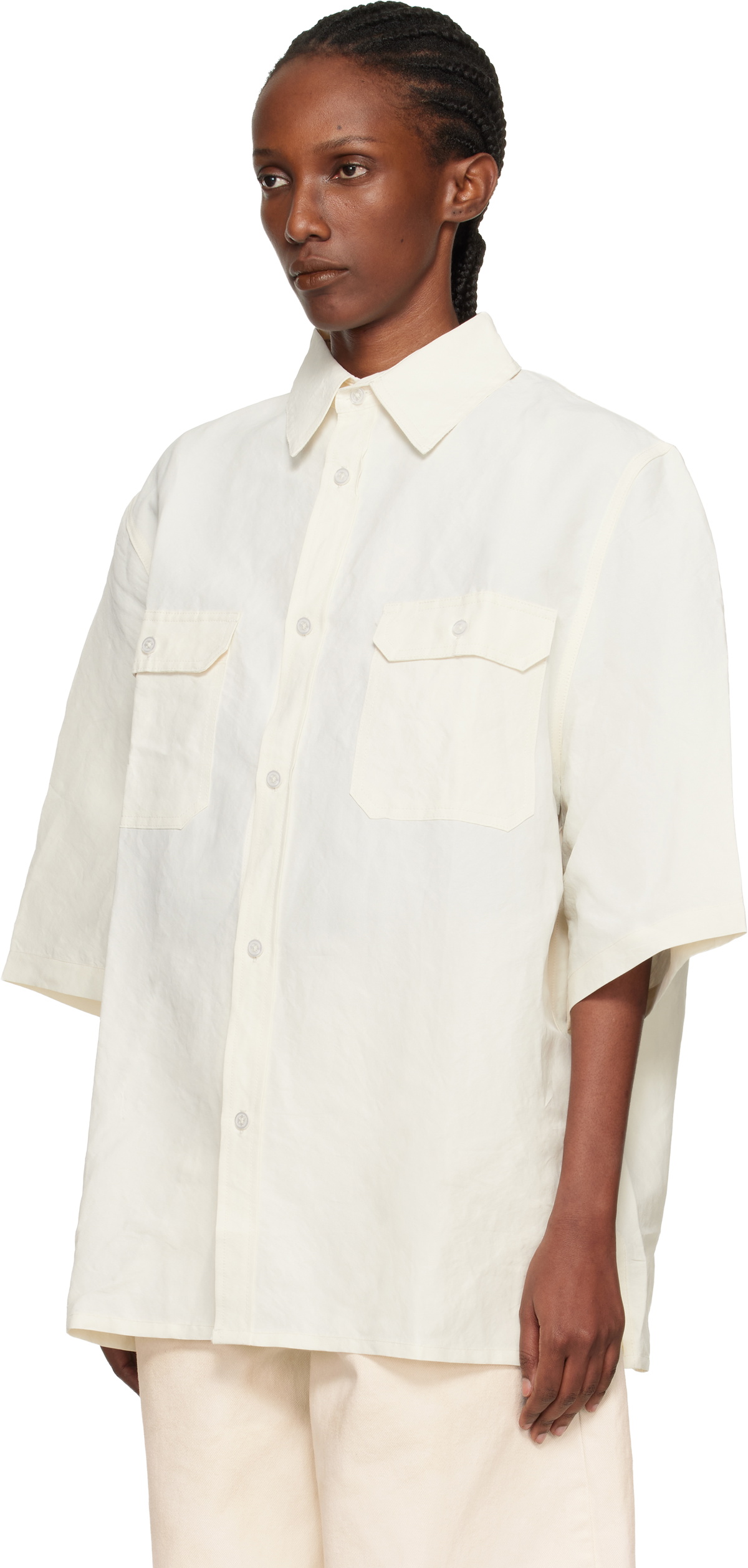 WILLY CHAVARRIA Off-White S/S Corcoran Shirt