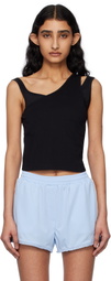 Kijun Black Layered Tank Top