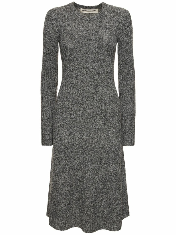 Photo: DESIGNERS REMIX Carmen Ribbed Wool Midi Dress