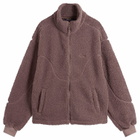 Dime Men's Polar Fleece Sherpa Zip Jacket in Mocha