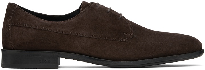 Photo: BOSS Brown Lace-Up Derbys