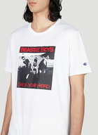 Champion x Beastie Boys - Check Your Head T-Shirt in White