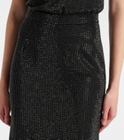 Roland Mouret Crystal-embellished maxi skirt