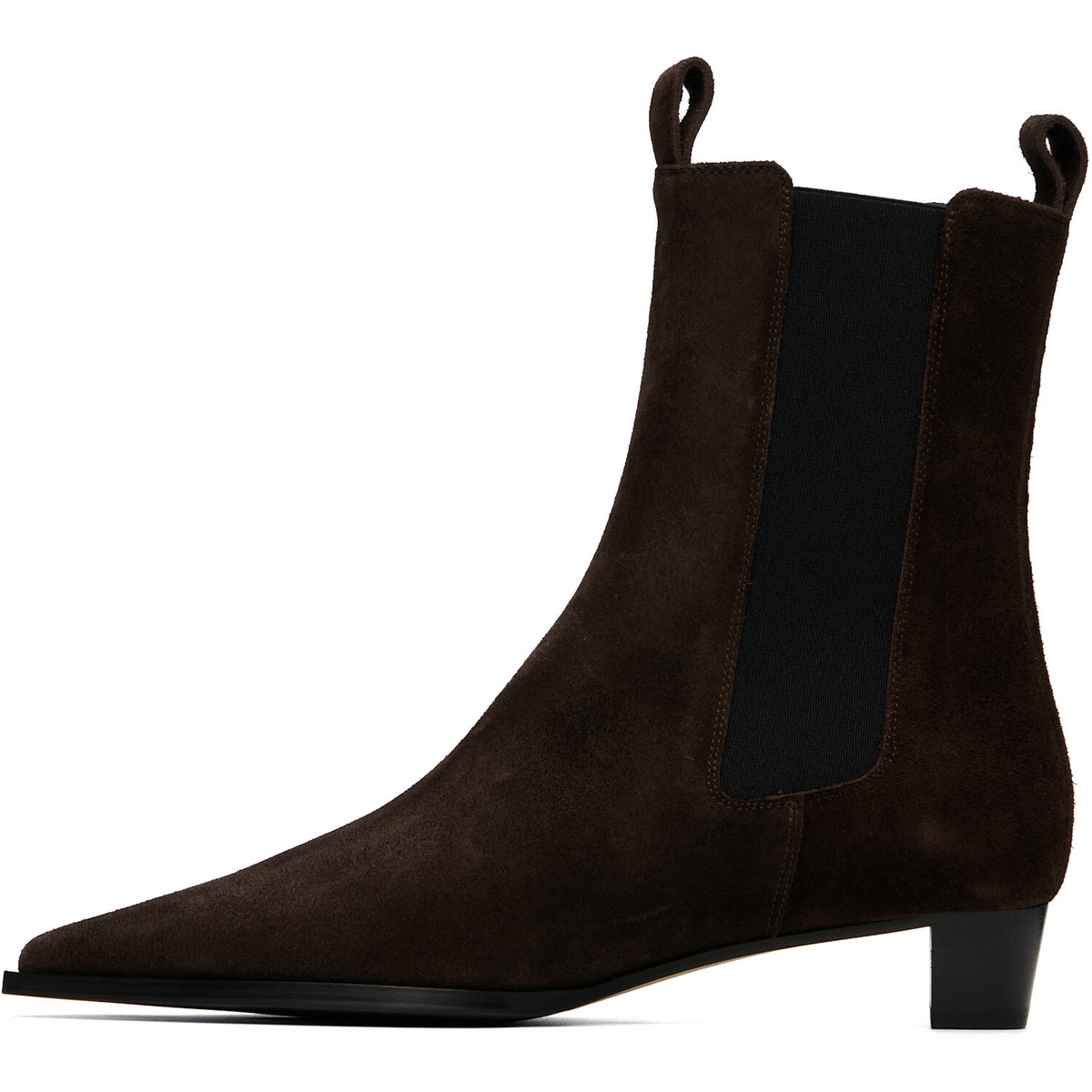 Aeyde Brown Kiki Suede Chelsea Boots