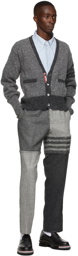 Thom Browne Wool 4-Bar Frayed Trousers