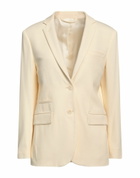 Gentryportofino Womens Blazer Cream