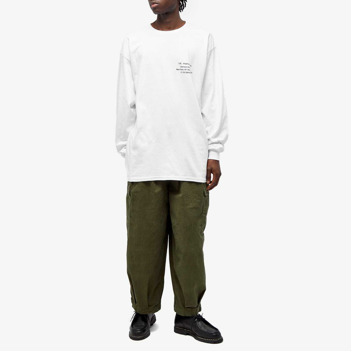 s.k manor hill Men's Long Sleeve Biz T-Shirt