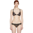 La Perla Black Lapis Lace Soft Triangle Bra