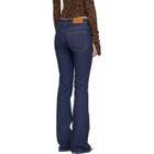 AMIRI Blue Raw Jeans