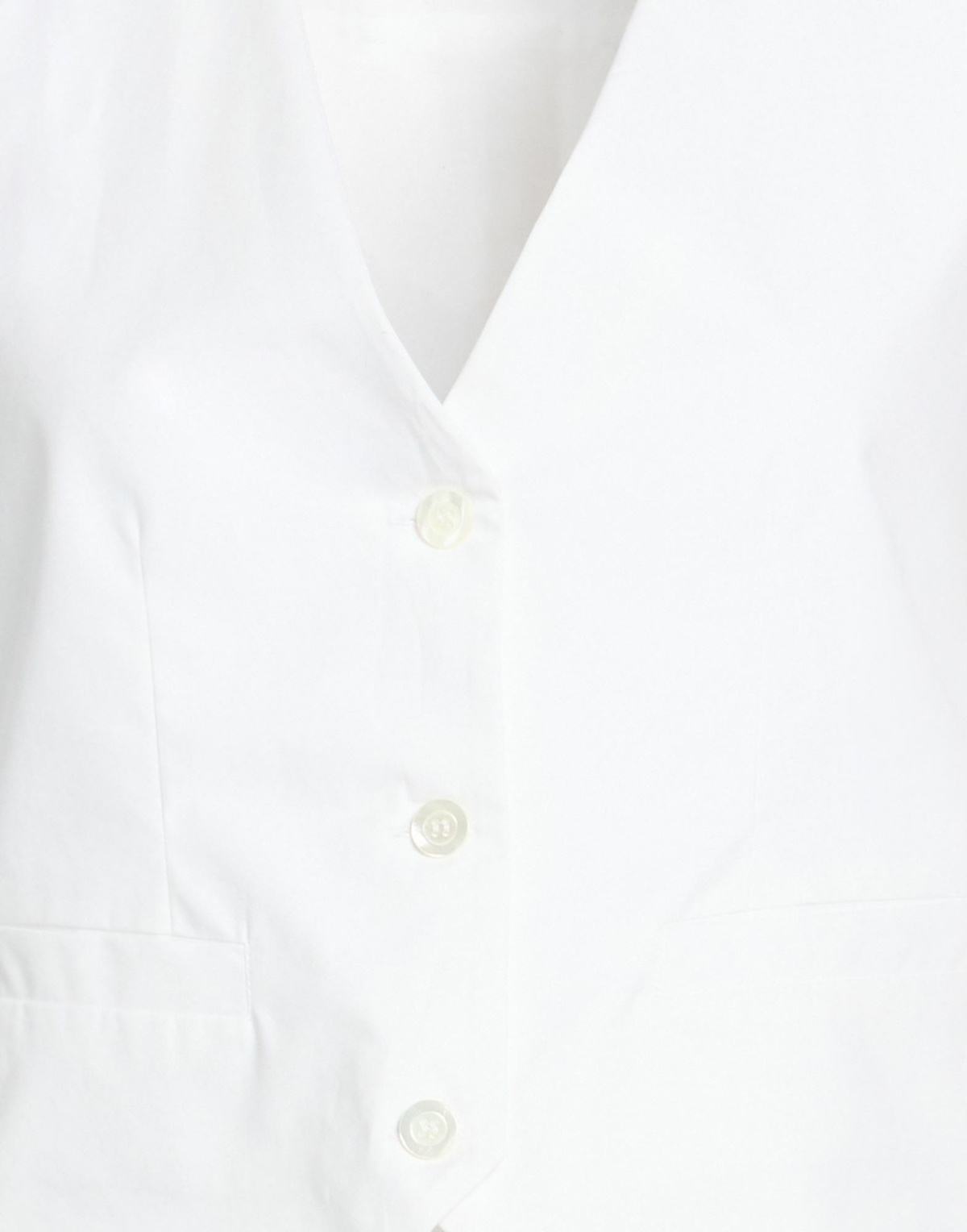 Modes Womens Tailored Vest in White