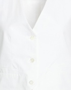 Modes Womens Tailored Vest in White