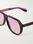 Cutler and Gross - Aviator-Style Acetate Sunglasses