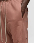 Rick Owens Knit Sweatpants Pusher Pants Pink - Mens - Casual Pants