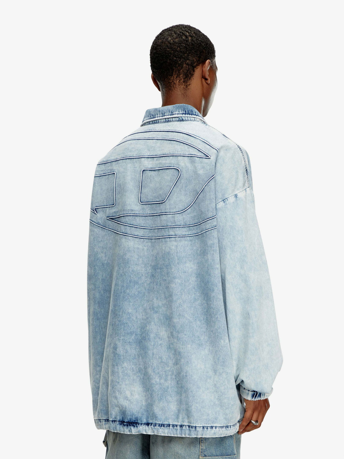 Diesel D Krap Blue Mens Jacket Diesel