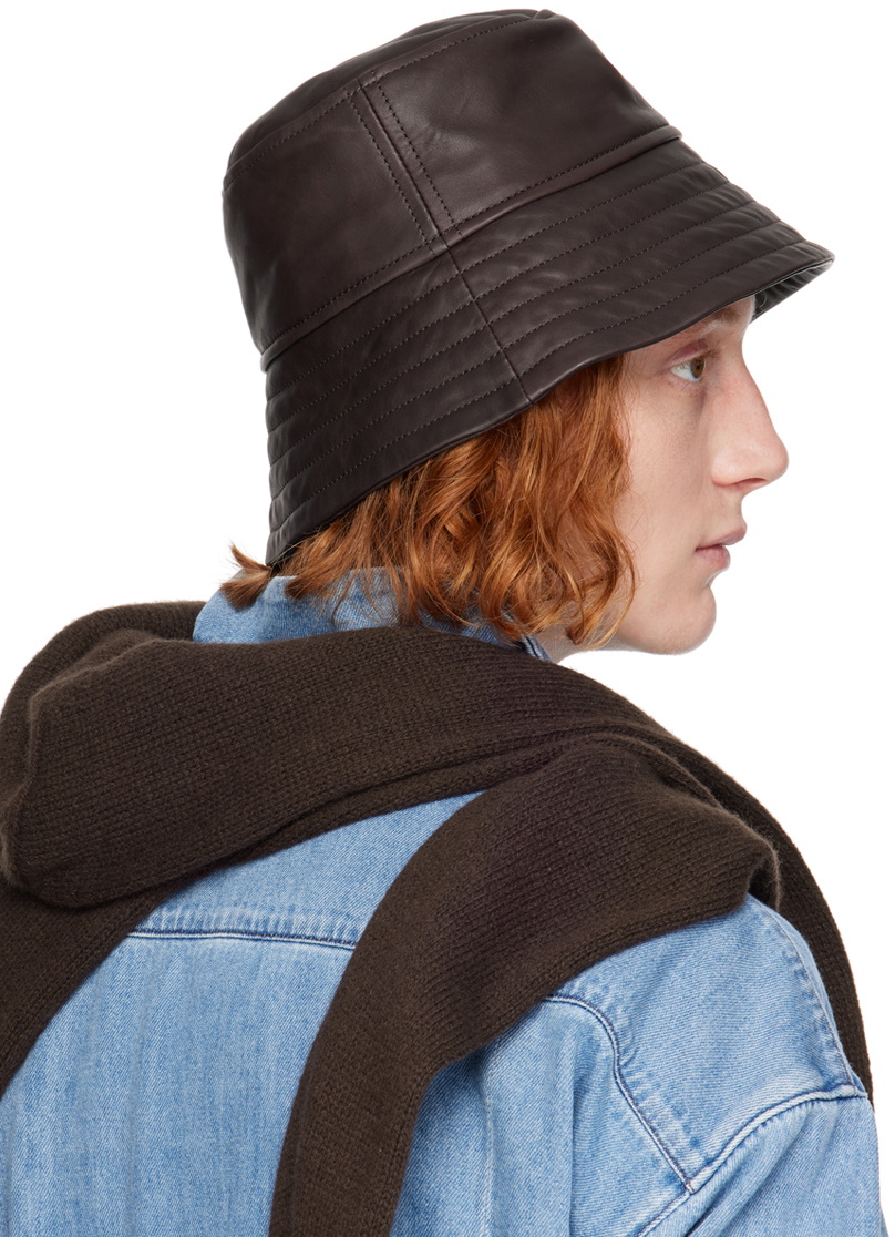 Dries Van Noten Bucket Hat バケットハット M Green Nylon Bucket Hat by Dries Van Noten on Sale