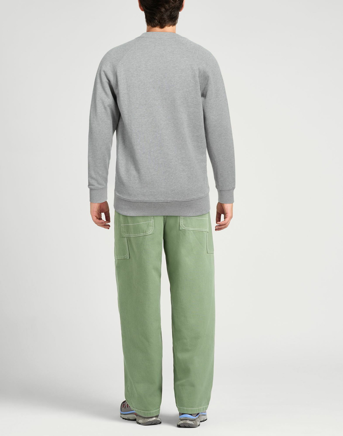 Maison Kitsuné Mens Sweatshirt in Grey