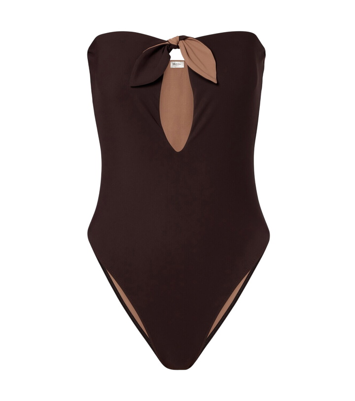Photo: Saint Laurent Cutout swimsuit