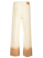 Alanui Straight Jeans With Dip-dye Effect