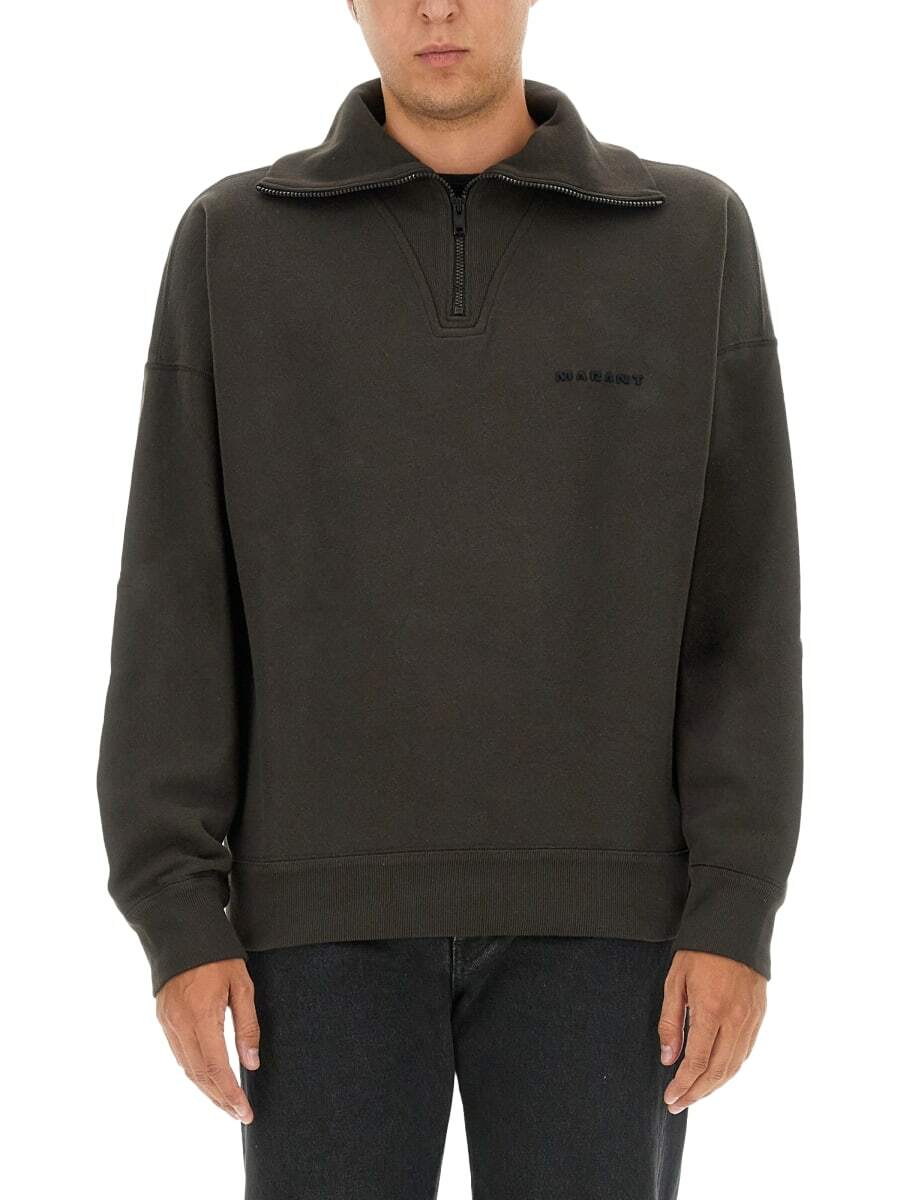 スウェット・トレーナー Marant 'Meyoan' sweatshirt MARANT Meyoan Striped Sweatshirt | White | FARFETCH