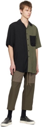 Song for the Mute Green & Black Oversized Shirt
