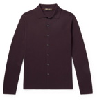 Loro Piana - Empire Slim-Fit Wish Virgin Wool Shirt - Burgundy