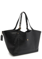 Coach Gramercy Grained Leather Tote - Black - One Size