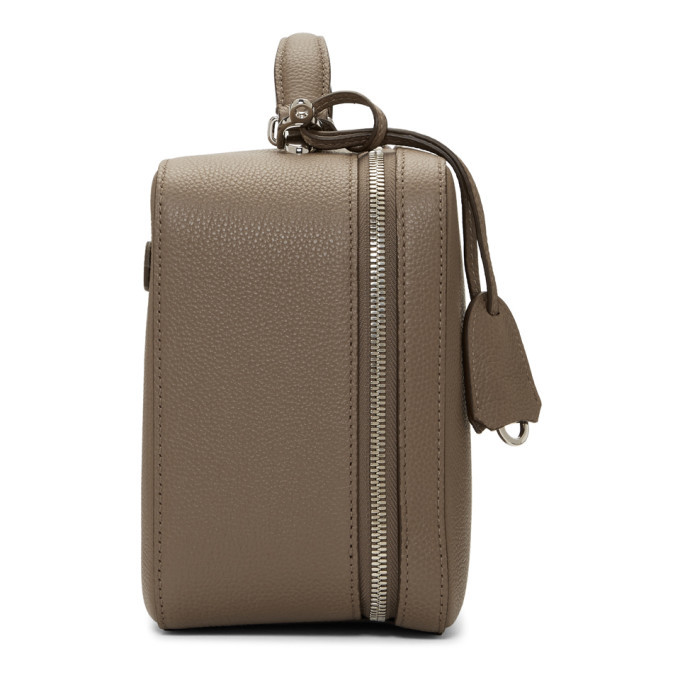 Mark Cross Taupe Tumbled Laura Bag