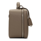 Mark Cross Taupe Tumbled Laura Bag