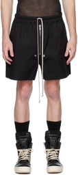 Rick Owens Black Bela Shorts