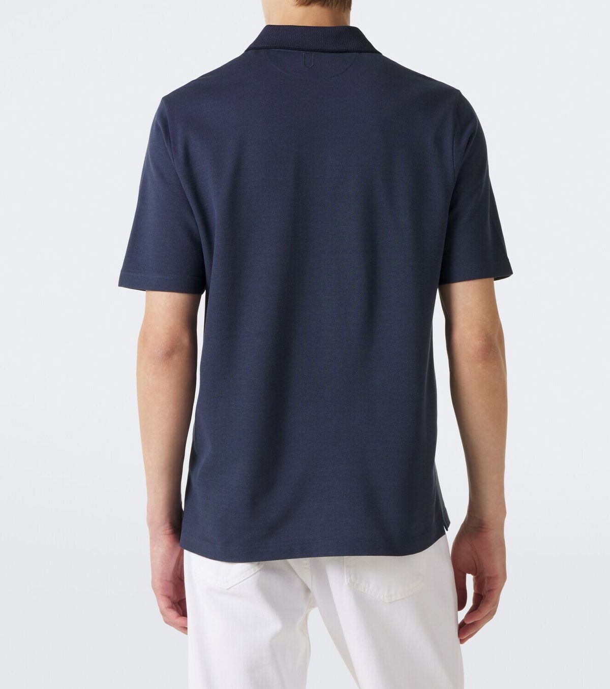 Canali Cotton polo shirt