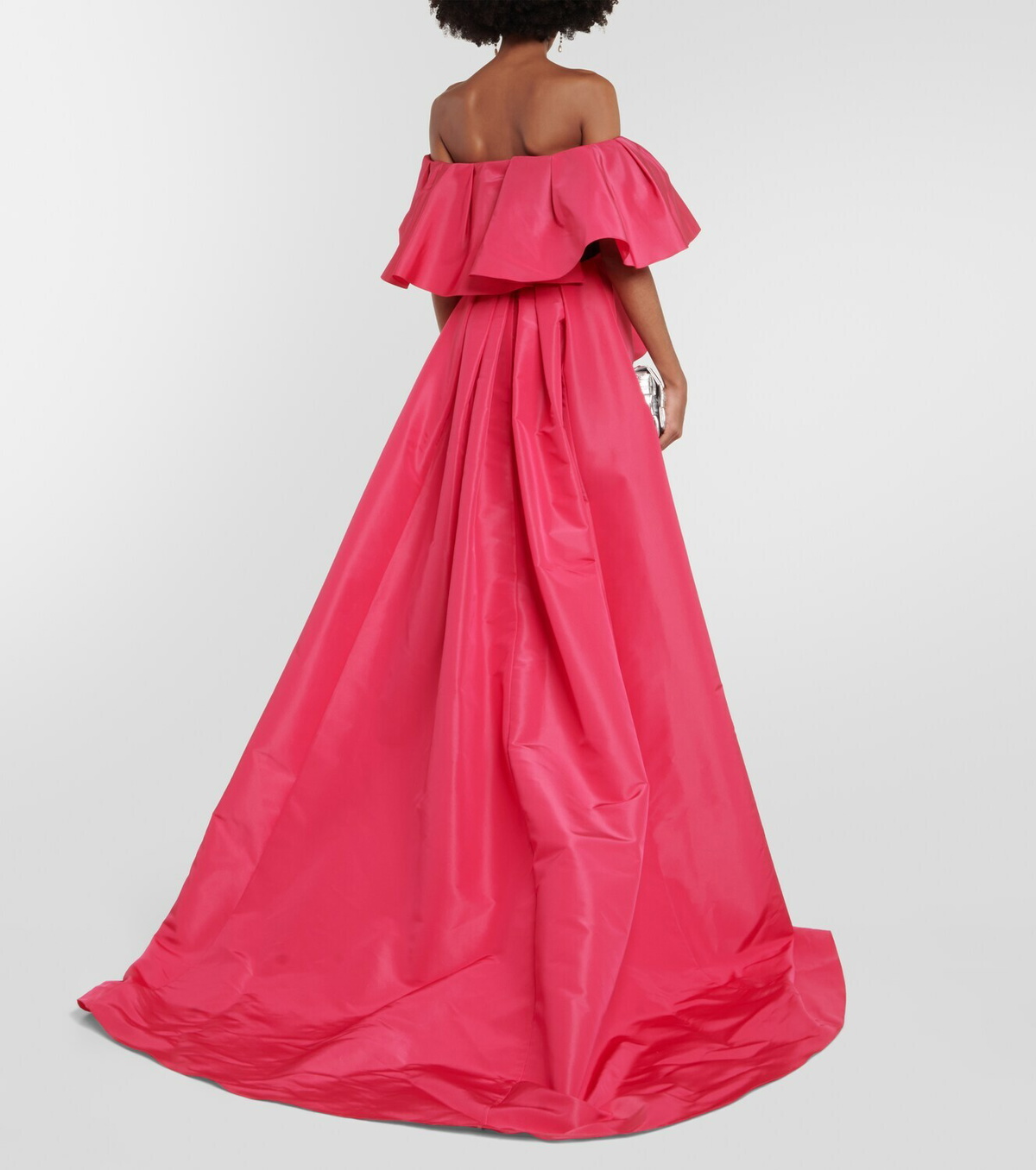 Carolina Herrera Rufflle-trimmed strapless gown Carolina Herrera