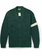 nanamica - Striped Knitted Cardigan - Green