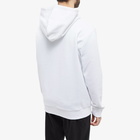 Balmain Men's Classic Paris Popover Hoody in White/Black